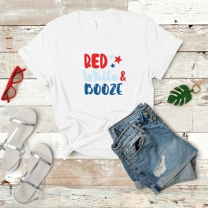 Red White & Booze Tee
