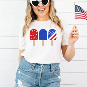 4Th Of July Popsicle T-shirt