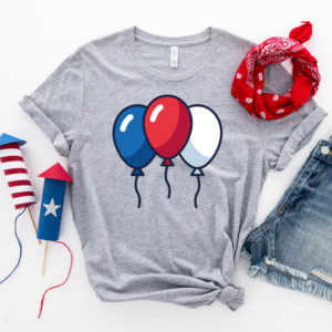 4th of July Balloons T-shirt