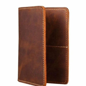 Priam Handmade Leather Passport Cover