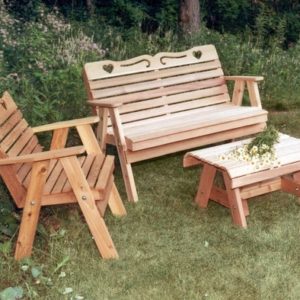Cedar Country Hearts Furniture Collection